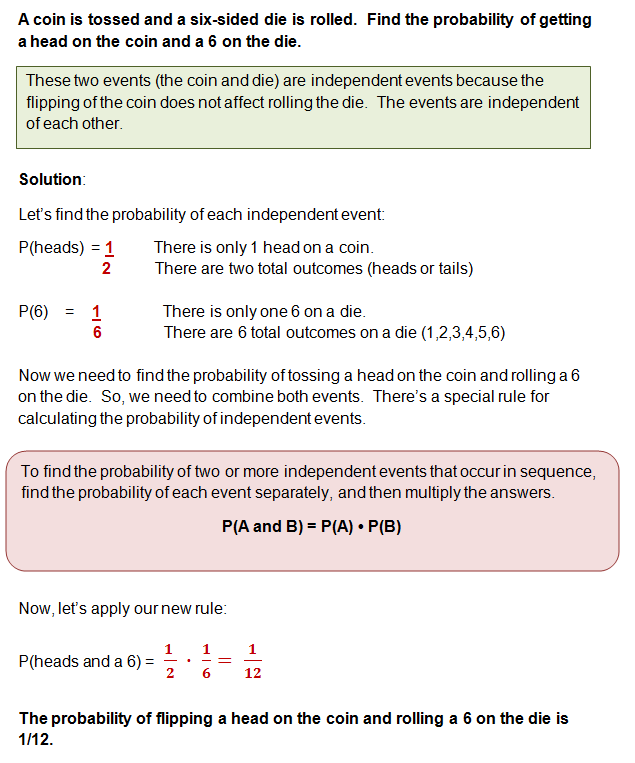 Probability Problems Independent Events