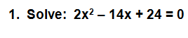 What Is The Quadratic Formula Answer