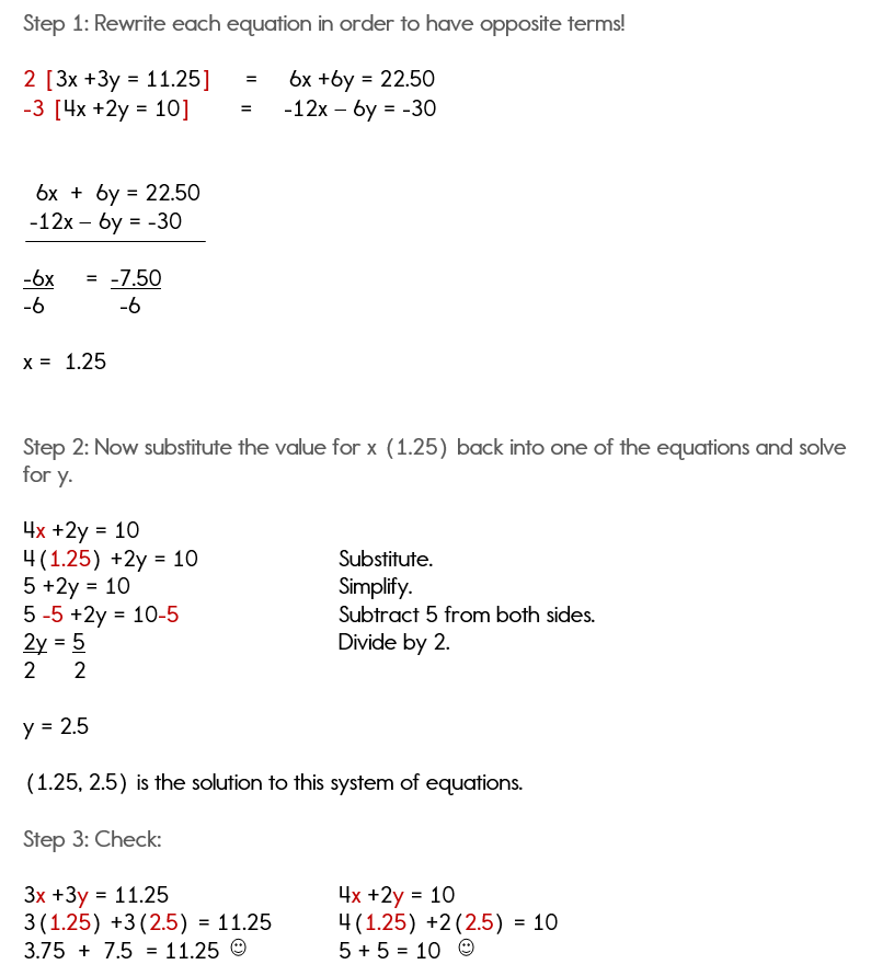 solve system of equations solver
