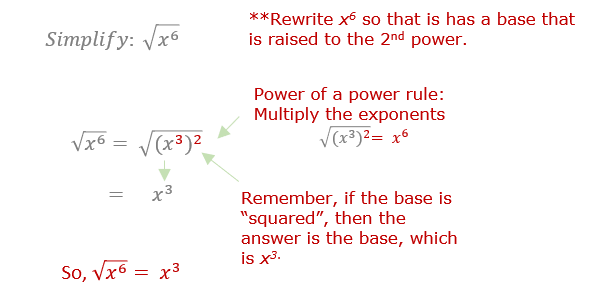 How To Solve Square Roots With Exponents On The Outside Automateyoubiz